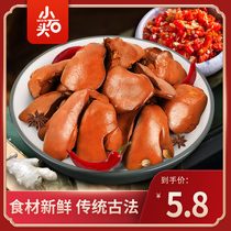 Chicken liver ready-to-eat spicy stewed snacks to relieve cravings small packages cheap and delicious snacks Shandong specialty snacks snacks recommended