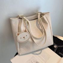 (Little Red Book Got Talent Recommended) Large capacity bag Withdrawal Cabinet Clear Cabin New 100 Hitch Fashion Big Capacity Womens Bag Tide