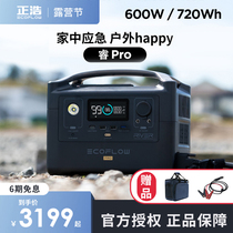 EcoFlow Zhenghao Outdoor Power 220V Mobile High power 600W Home portable emergency power outage storage battery