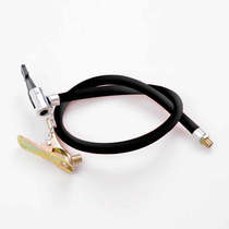 Bicycle pipeline pump accessories hose with clip air pump basketball air nozzle bicycle mouth metal multi-purpose