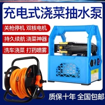 Charging pump vegetable sprayer small agricultural pump electric lithium household outdoor watering pump 12v 24V