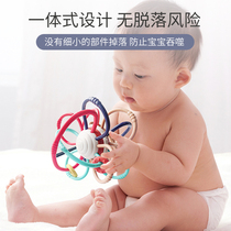 Baby bite gum small mushroom bite Manhattan hand grip ball toy silicone boiled baby tooth gum tooth stick