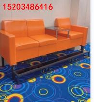 Fabric new retro billiard room room sofa chair watching ball sofa chair coffee table billiard hall high-end stool