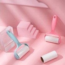  Household roller sticky hair device tearable new sticky hair device to remove cat hair tumbling artifact sticky dust paper bristles to remove static electricity