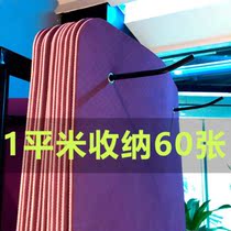 Yoga mat storage rack Load-bearing gym anti-static removable pylons Stand dance studio adjustable shop group