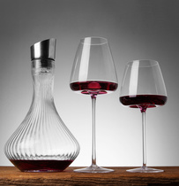 European-style high-end luxury red wine glass decanter set creative household waterfall fast decanter large goblet