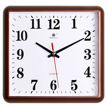 Clock and wall clock living room creative fashion home clock modern simple personality mute quartz clock hanging wall