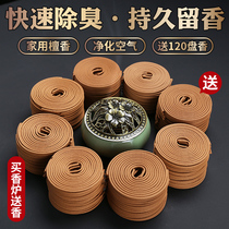 Incense burner home sandalwood stove mosquito coil holder agarwood pan incense oven ceramic large for Buddha incense burner