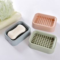 Soap box household large bathroom laundry soap drain rack student dormitory bathroom storage rectangular soap box