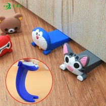 Door seam pad plug card door windproof door windshield door stop fixed triangle door plug door wedge household door stopper