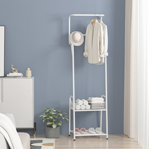 Hanging clothes rack floor bedroom simple clothes rack household luxury shelf net red storage clothes rack sub-clean clothes rack