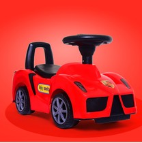 Sliding and twisting childrens cart baby walker new with music light slippery car