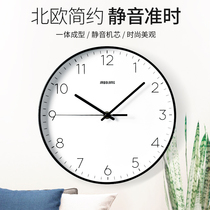 Modern simple wall clock living room table personality creative clock atmosphere Nordic Wall watch fashion quartz clock home wall clock