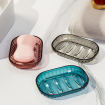 Soap Box Soap Box Drain Light Lavish Toilet Bathroom Creative Soap Dish Free of Stagnant Water Shelf