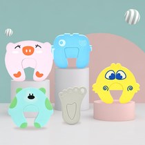 d childrens safety door card cartoon anti-pinch hand door stop baby door plug door clip protection anti-pinch hand child God
