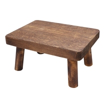 High Beds Wooden Step Stool Solid Wood Small Stool Kitchen