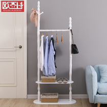 Hanger Floor Bedroom Home Wooden Coat Rack Hanger Simple Modern Simple Pendant Rack Door Shelf