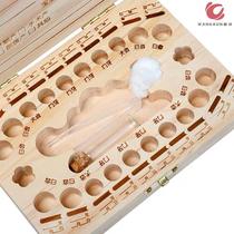 Milk teeth deciduous teeth box tooth preservation box tooth storage box returned tooth storage box