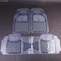 Car transparent non-slip universal thick one-piece mat environmentally friendly plastic PVC soft silicone latex floor mat antifreeze