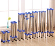 Folding table rack table leg bracket table tripod metal table shelf stainless steel folding mahjong table legs fast food table legs