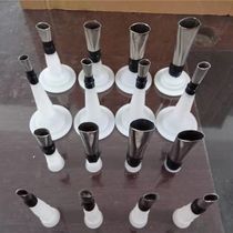 Stainless steel plastic mouth flat duckbill gluing artifact with base large plastic nozzle glass structure door and window exterior wall glue gun