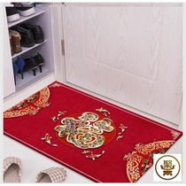 Printing wedding wedding wedding happy word table non-slip opening long-term Chinese layout exhibition door red