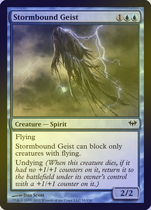 MTG Magic card DKA Stormbound Geist Blue Iron 51 English flash