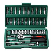 Auto repair tools special Daquan socket wrench Ratchet wrench set set of auto hardware set of toolbox