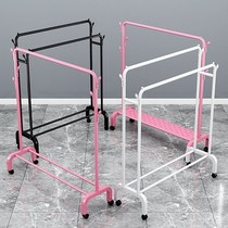 Drying rack floor-to-ceiling folding bedroom simple household single pole hanging clothes rack dormitory storage cool quilt artifact