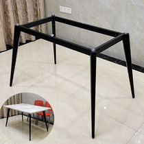 Italian rock board dining table feet marble table legs stand stand desk foot conference table feet Iron custom
