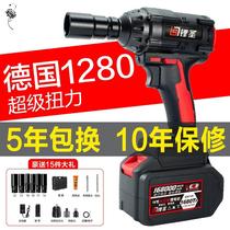 Power Tools Daquan Rechargeable German Lithium Brushless Wrench Large Torque Shelf Woodworking Auto Repair Sleeve Wind Cannon