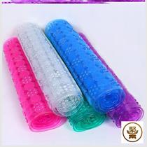 Plastic massage toilet pvc white bath toilet mat waterproof transparent non-slip mat Bath Soft glue bathroom