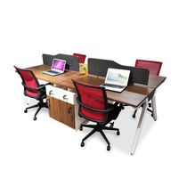 paiger office furniture office staff table two-person computer desk modern simple screen