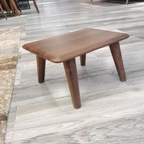 9 13 live exclusive Mo Xia 1601 stool color warm and durable North American black walnut smooth lines