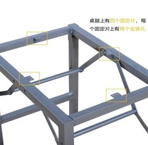 Table tripod support folding custom iron frame tea table leg solid column base dining art simple return accessories small office table