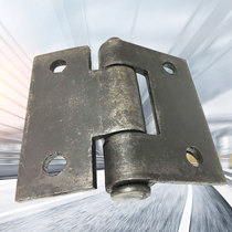 4 inch thick perforated detachment welding gate iron hinge truck iron door hinge trunk car hinge thick 5 0mm