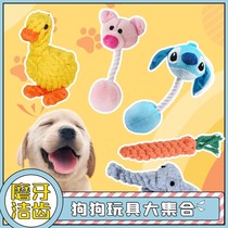Small dog dog toy knot plush pet resistant to bite teeth Teddy than bear puppies Chihuahua vent boredom