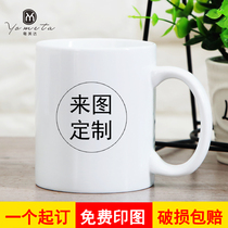 Diy mug custom logo personalized creative ceramic cup custom to print photos change color water cup custom