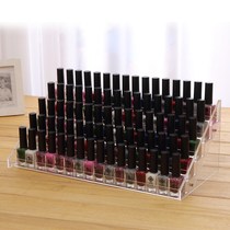 Nail Polish display stand transparent acrylic shelf Nail Polish glue cosmetics storage box desktop nail tools