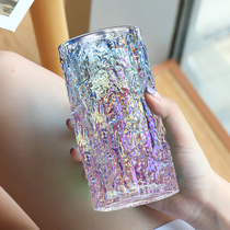 Drink cup skin pattern glass cup ins wind beer cup net red colorful large capacity household creativity