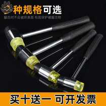  Massage hammer Full body leather hammer hammer Plastic rubber sledgehammer back hammer Rubber beating hand