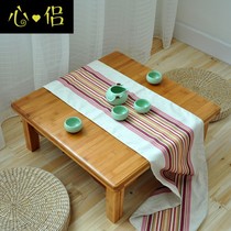 Nanzhu Kang Table Solid Wood Square Table Square Bed Learning Table Tatami Table Small Tea Table Floating Window Low Table