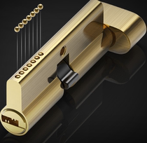  Household universal anti-theft door lock core Room door handle Bathroom toilet bedroom external lock tongue accessories Daquan