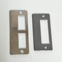 Lock body baffle buckle plate door lock plate indoor lock body iron plate stainless steel stopper lock door guide plate