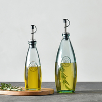 Recycled glass oil pot Spain imported minimalist environmentally friendly kitchen oil jug oil bottle seasoning bottle) JOLOR