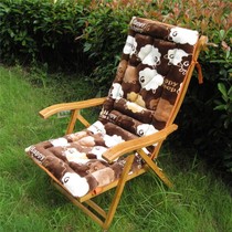 Universal thick warm lunch break chair cushion seat cushion rocking chair siesta bamboo reclining seat free chair cool chair cushion