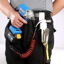Electric wrench adhesive hook rack wrench safety rope frame worker special multifunctional adhesive hook pure white steel material