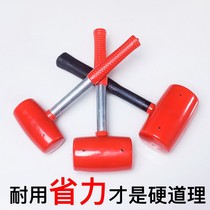 Decoration tool rubber hammer tile floor marble mounting hammer no elastic rubber hammer leather hammer hammer bag