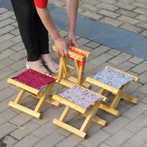Pedicure bracket Denko small beauty nail square hole folding stool Mazza outdoor thickened backrest universal use fishing