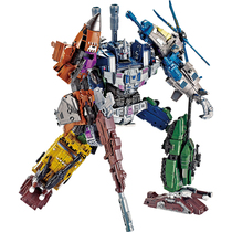 Star change God of War deformation toy King Kong five-in-one hybrid Sky leopard robot King Kong model Aircraft Tank Autobot